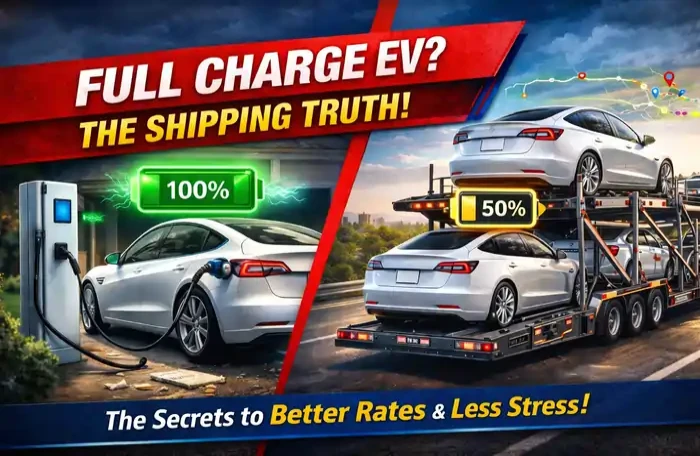 Do I Need to Fully Charge My EV Before Shipping It?